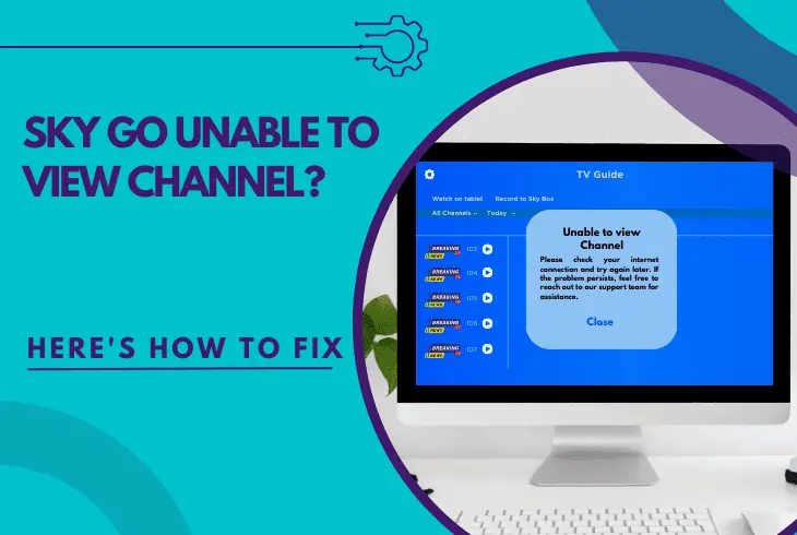 sky go unable to view channel