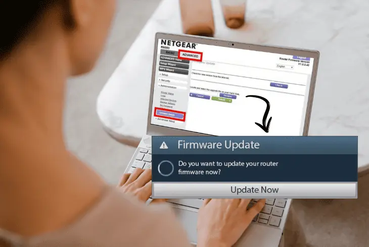 update the router firmaware