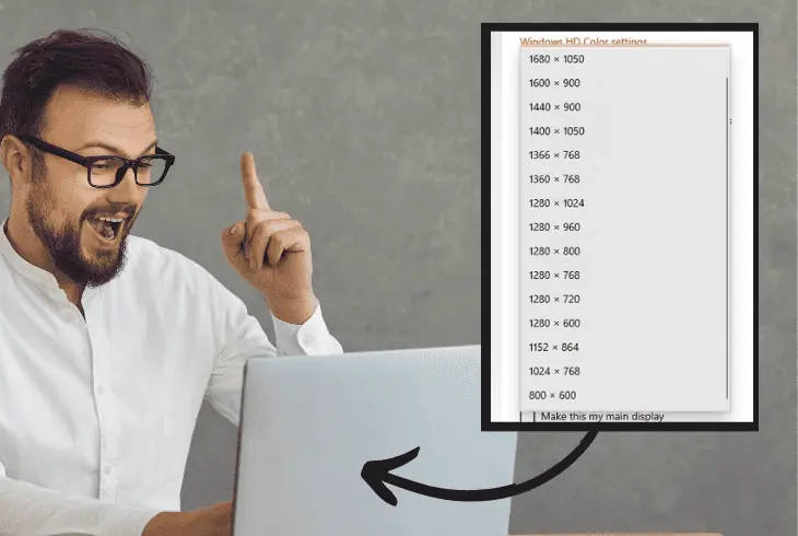 uplift your device’s resolution