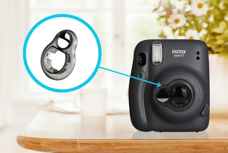use the close-up lens attachment