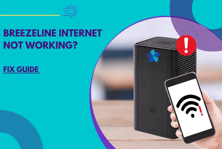 why the breezeline internet not working