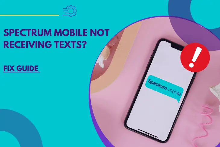 spectrum mobile not receiving texts