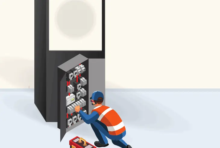 check the thermostat wiring