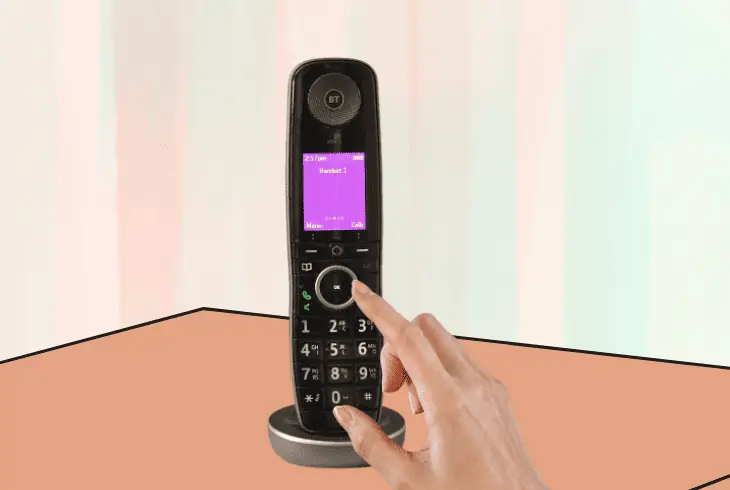 adjust the ringer volume