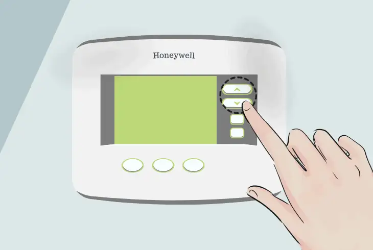 manually adjust the temperature