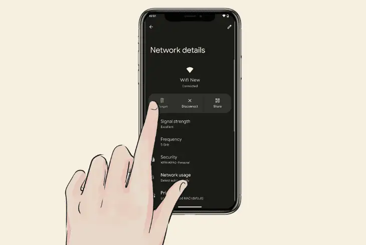 disconnect from starlink on android