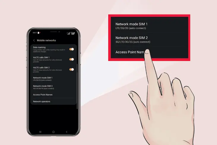 adjust the virgin apn settings