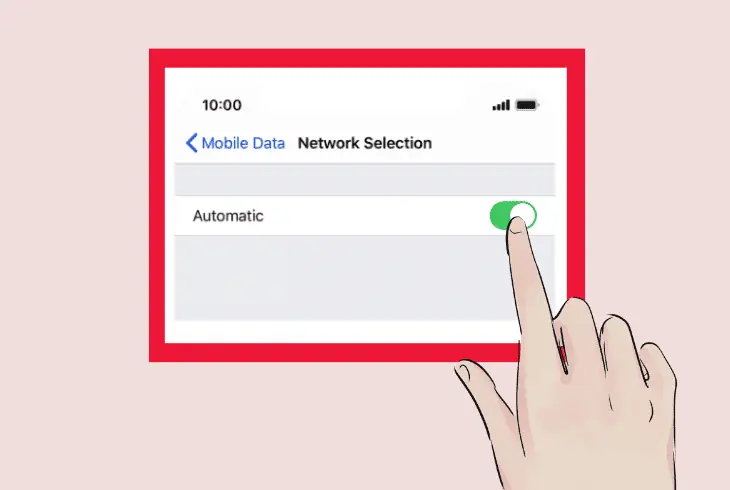 activate the automatic selection