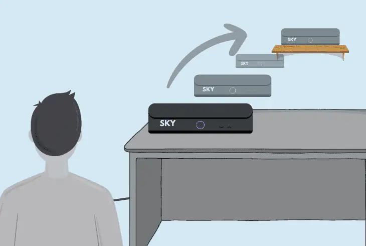 move sky q to a better spot