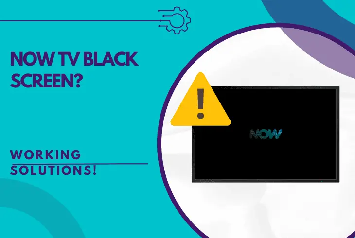 now tv black screen