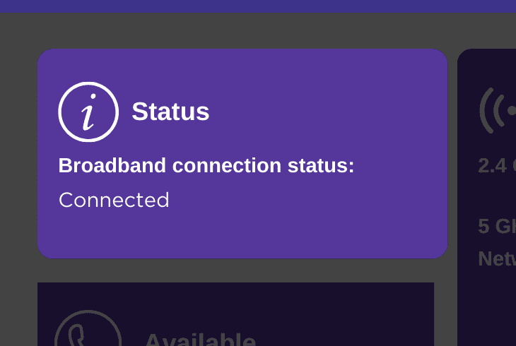 check status in bt hub manager