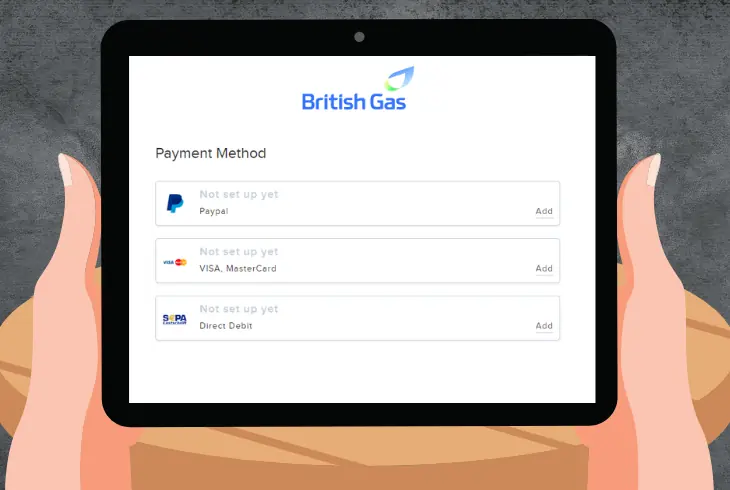 change the payment method
