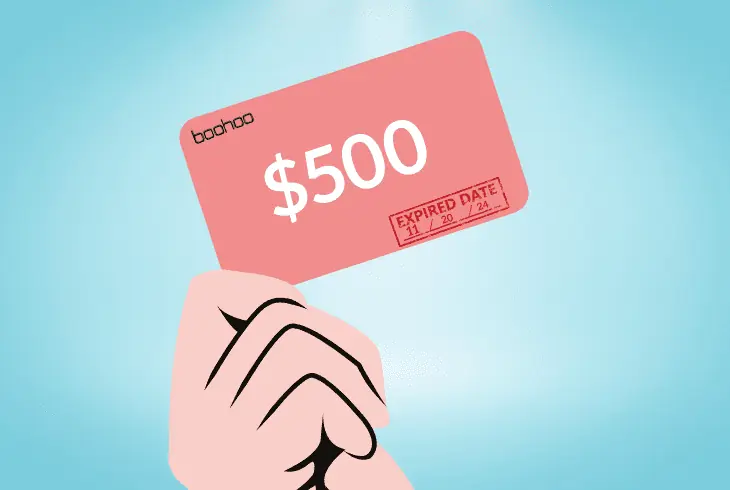 check your gift card card is not expired