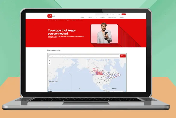 check the virgin mobile coverage