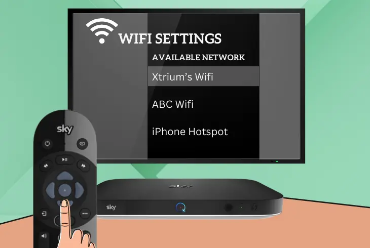 choosing a wifi network