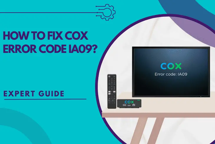cox error code ia09