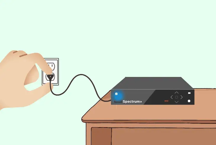 switch spectrum to different wall outlet