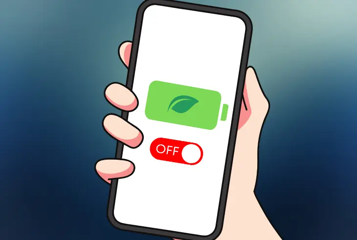disable the power saving mode