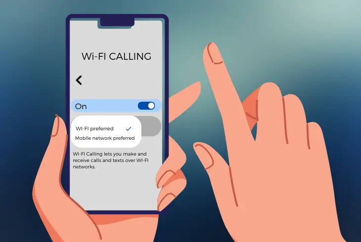 enable the wifi calling