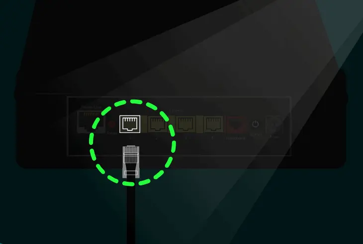 inspect and verify the ethernet link