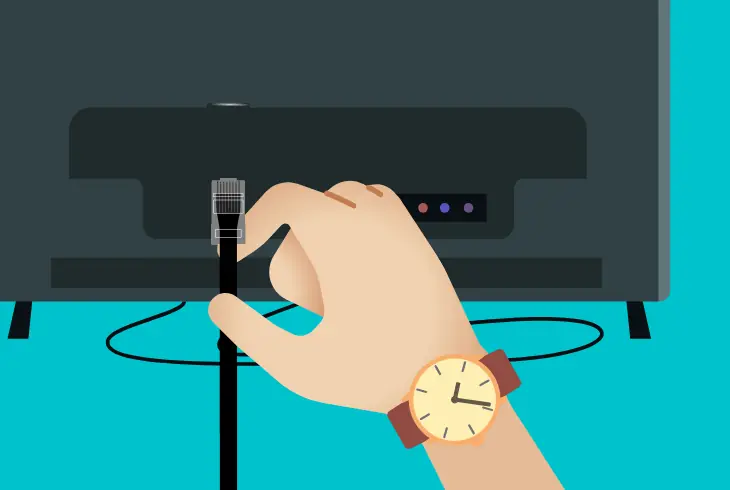 how to reset sky glass via ethernet