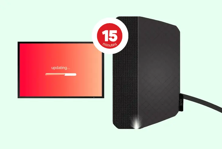 wait for the virgin firmware upload