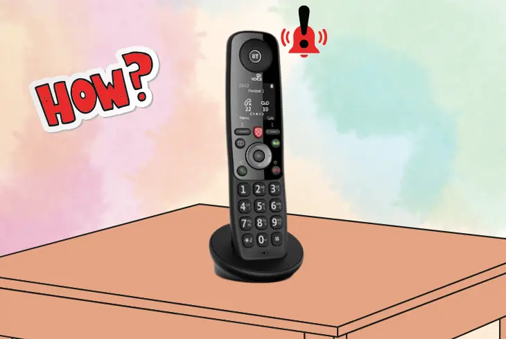 fix the bt digital phone not ringing