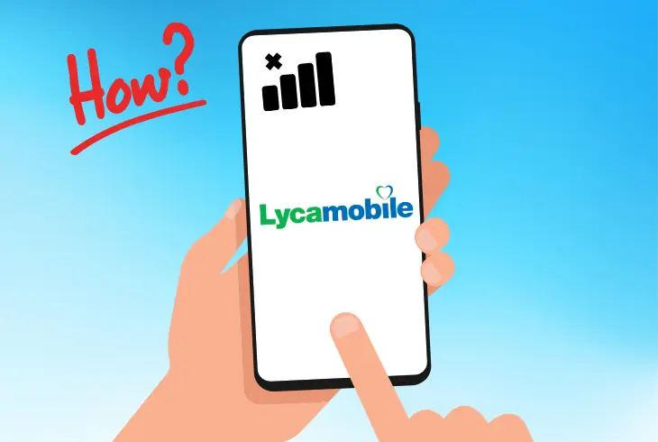 fix the lycamobile network not working