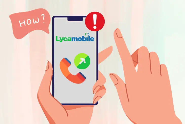 how fix lycamobile outgoing calls not working