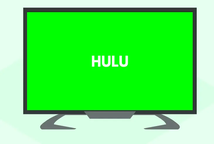 reason of screen green on hulu