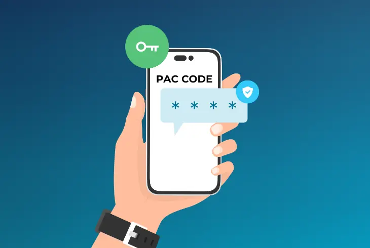 guide on how to get the pac code from ee
