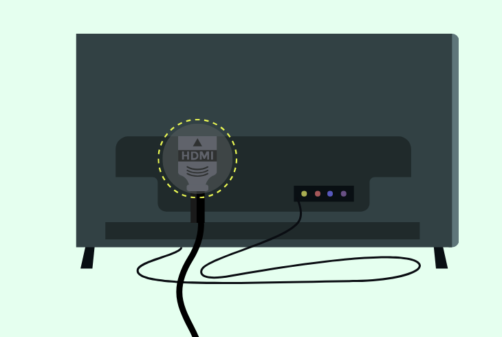 reconnect the hdmi cable link