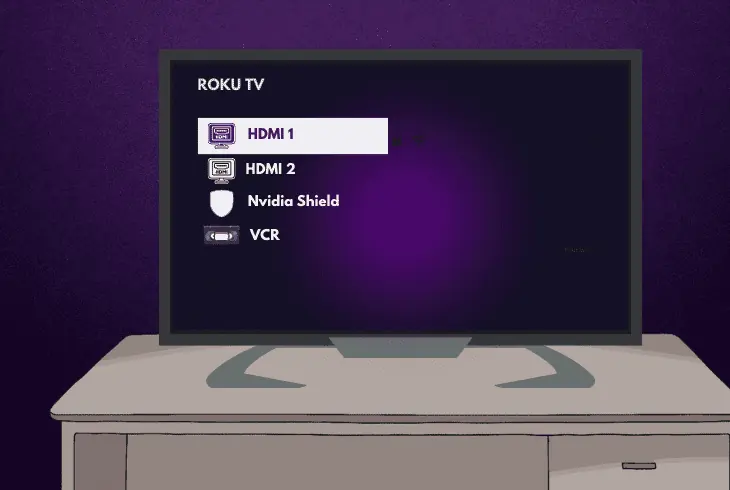 switch to correct hdmi input source
