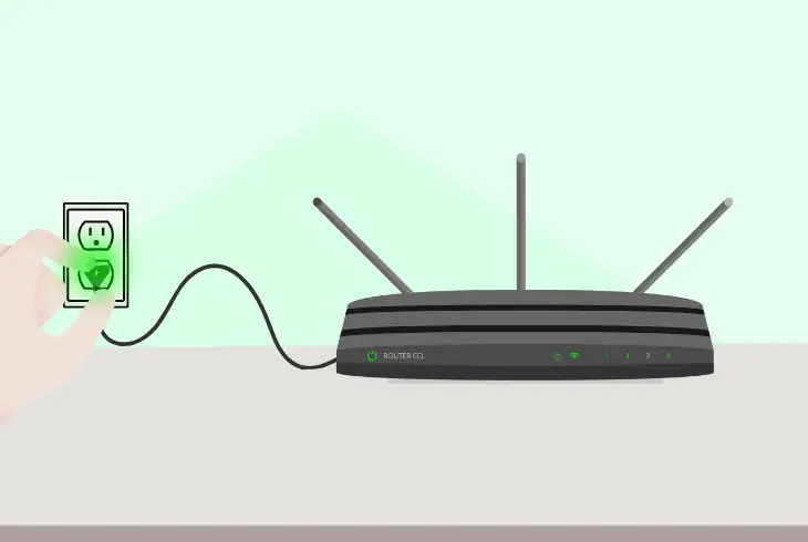 verify stable internet connection