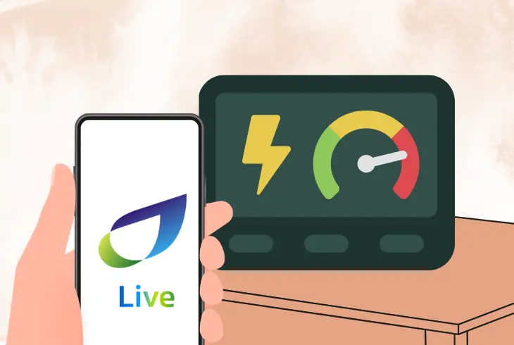 make sure the account with smart meter