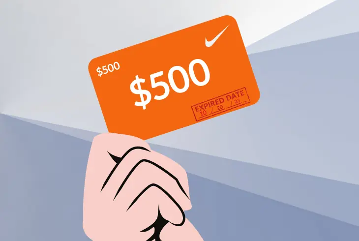 make sure gift card is not expired