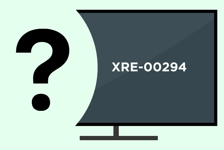 xfinity error code xre-00294 mean
