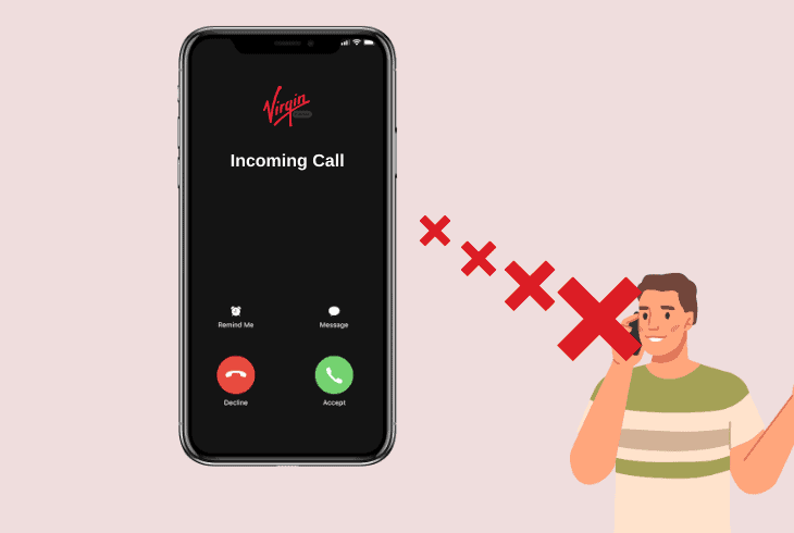 reasons virgin mobile phone not receiving calls