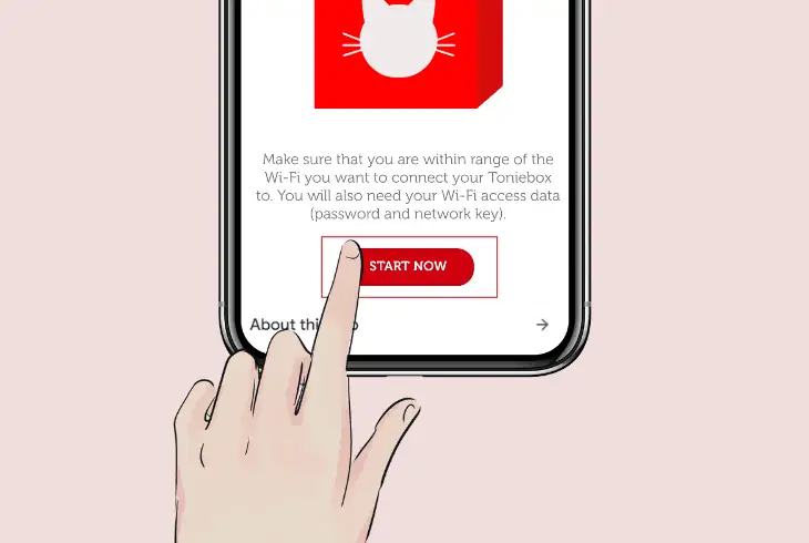 set up toniebox in mytonies app