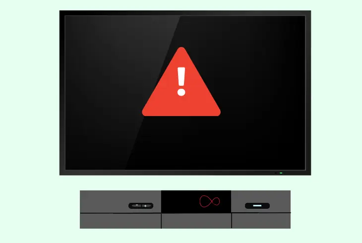 connection issue between virgin media box tv