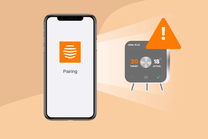 hive app not pairing with thermostat