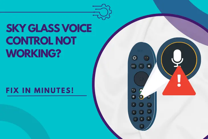sky glass voice control not working
