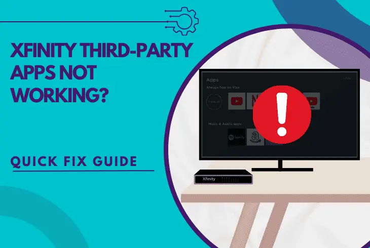 xfinity third-party apps not working