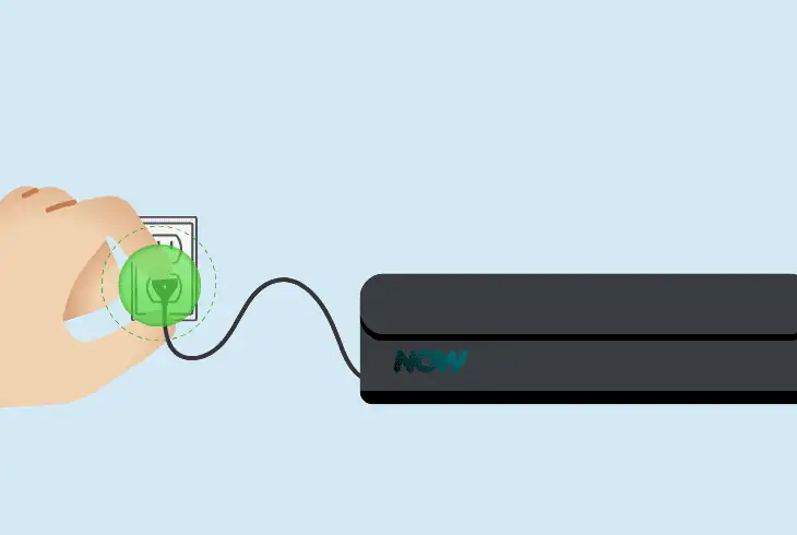 power cycle your now tv hub