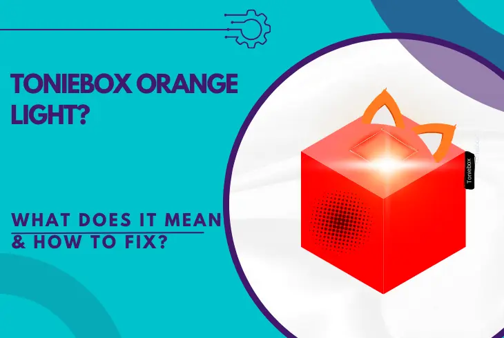 toniebox orange light