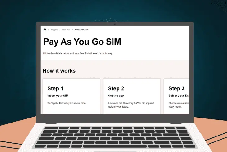 order a new sim if you received faulty