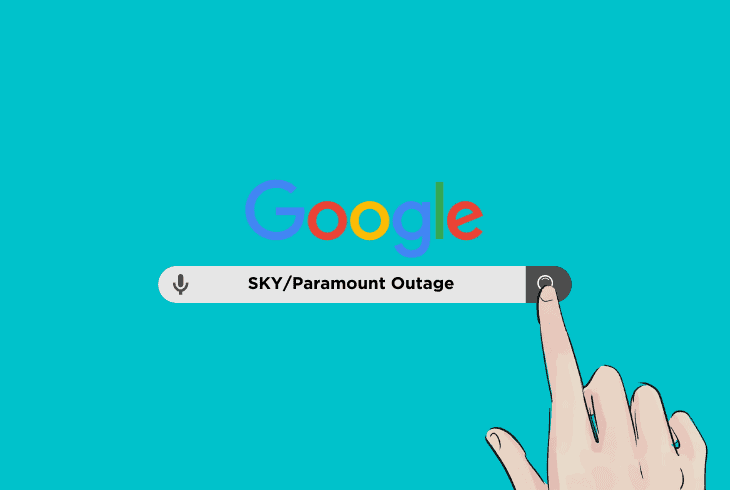 check for sky/paramount outage