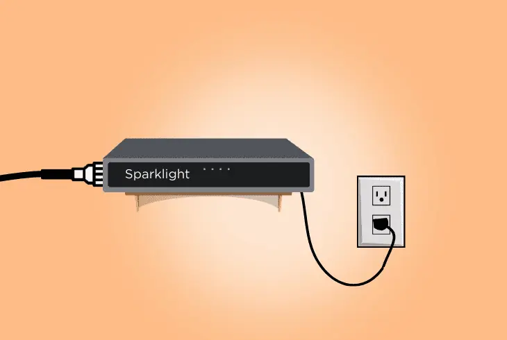 connect sparklight to power
