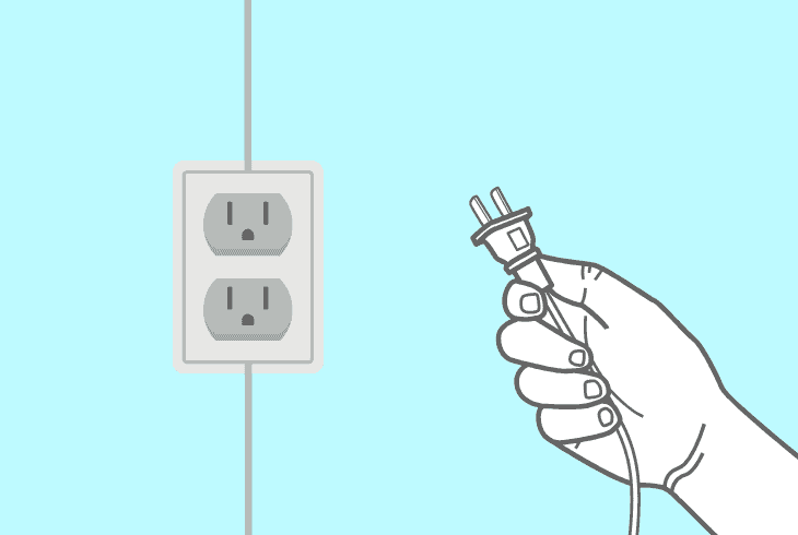 switch to another power source