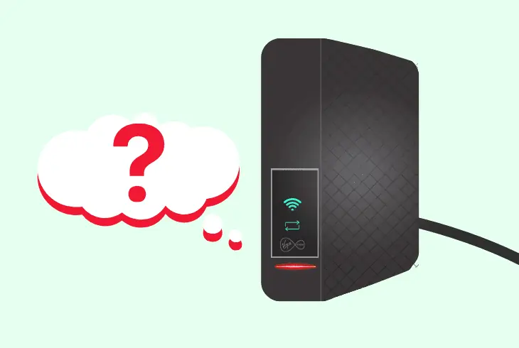 virgin router red light explained